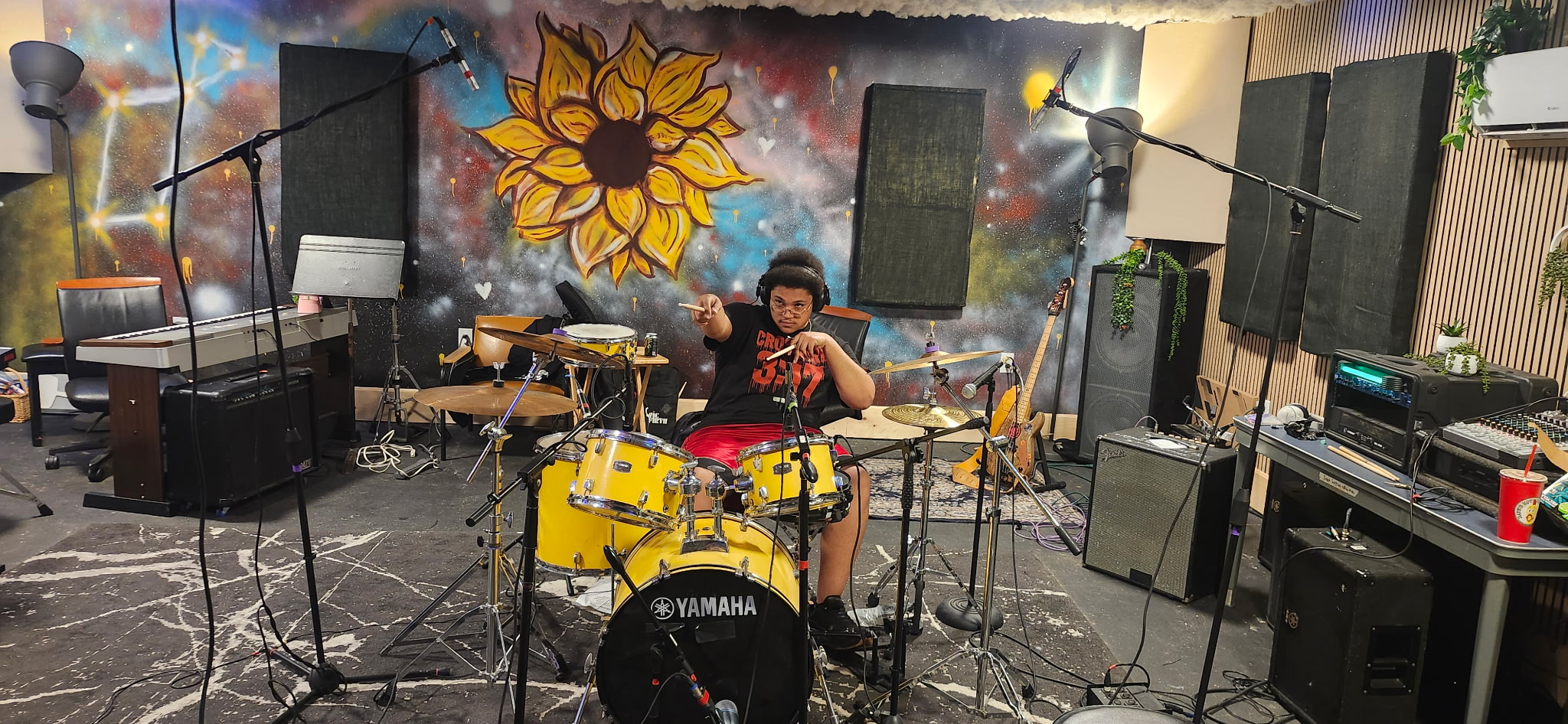 Studio Drum Recording